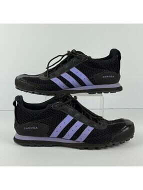 Vintage Y2K Adidas Daroga Womens 9 Black Purple Shoes Gorp Core Hiking 00s